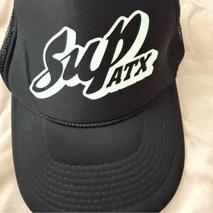 OTTO Black Mesh Trucker Hat